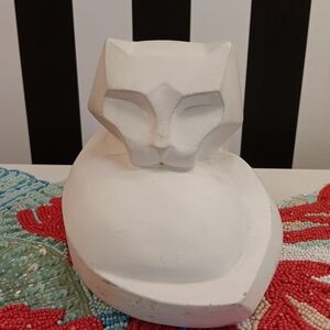Austin Productions Vintage Abstract Cat Sculpture